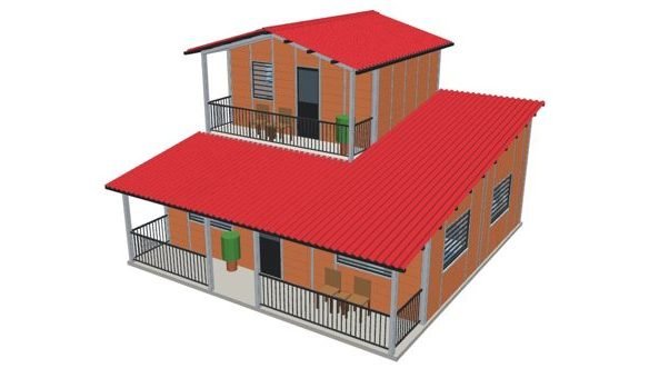 Casa 76 en bloquelón, 76 m²