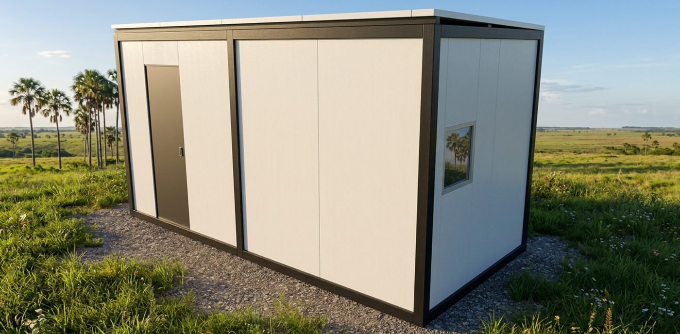 Vivienda 5 m 5,00 × 2,40 m · 12 m²